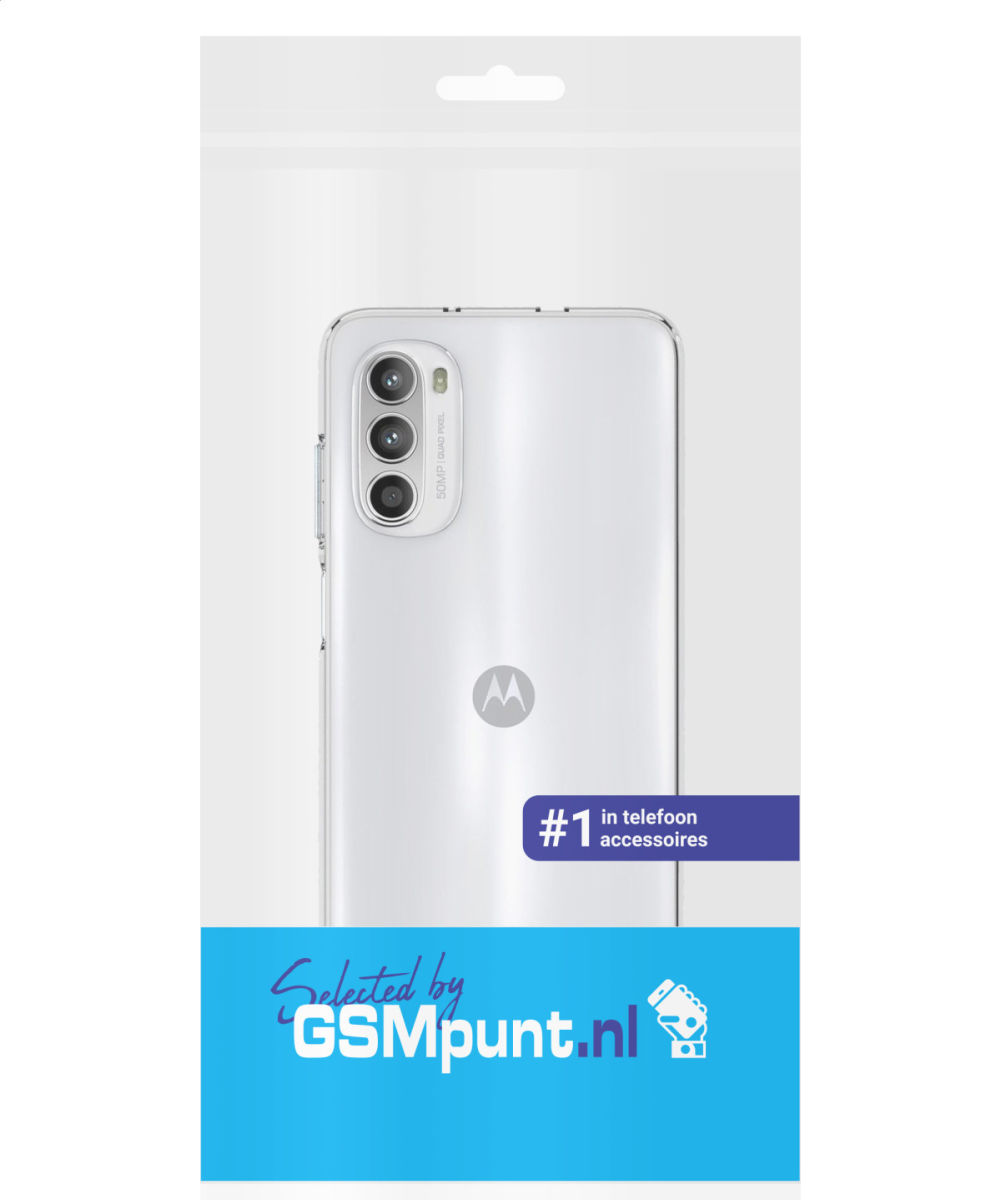 Motorola Moto G82 Hoesje Dun TPU Back Cover Transparant afbeelding 6