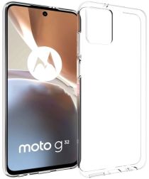 Motorola Moto G32 Hoesje Dun TPU Back Cover Transparant