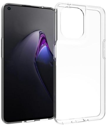 Oppo Reno 8 5G Hoesje Dun TPU Back Cover Transparant Hoesjes