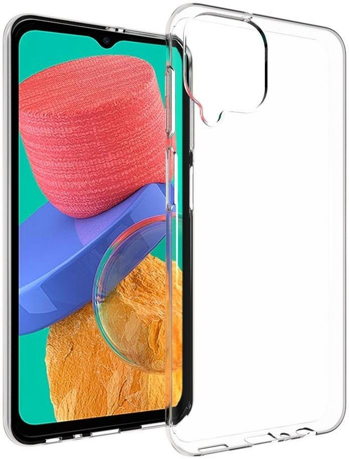 Samsung Galaxy M33 Hoesje Dun TPU Back Cover Transparant afbeelding 1