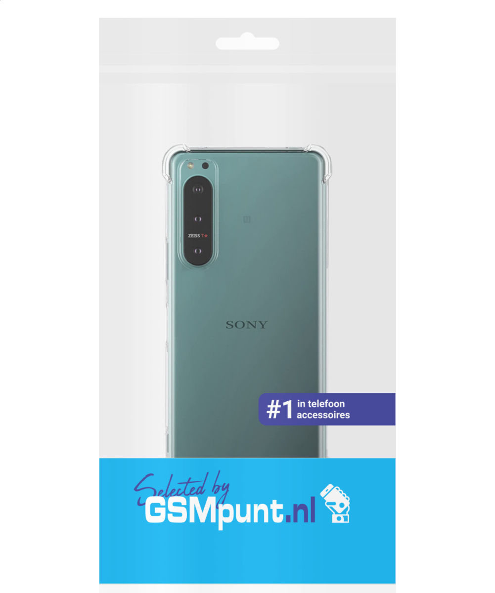 Sony Xperia 5 IV Hoesje Schokbestendig en Dun TPU Transparant afbeelding 10