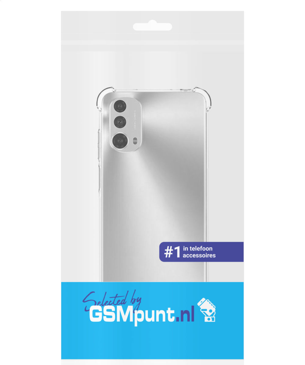 Motorola Moto E32s Hoesje Schokbestendig en Dun TPU Transparant afbeelding 10