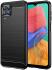 Samsung Galaxy M33 Hoesje Geborsteld TPU Flexibele Back Cover Zwart afbeelding 1