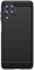 Samsung Galaxy M33 Hoesje Geborsteld TPU Flexibele Back Cover Zwart afbeelding 2