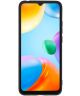 Xiaomi Redmi 10C Hoesje Dun TPU Matte Back Cover Zwart
