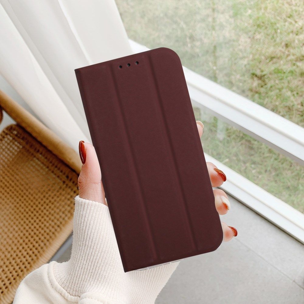 Samsung Galaxy A52 / A52s Hoesje Tri-Fold Book Case Bruin afbeelding 8