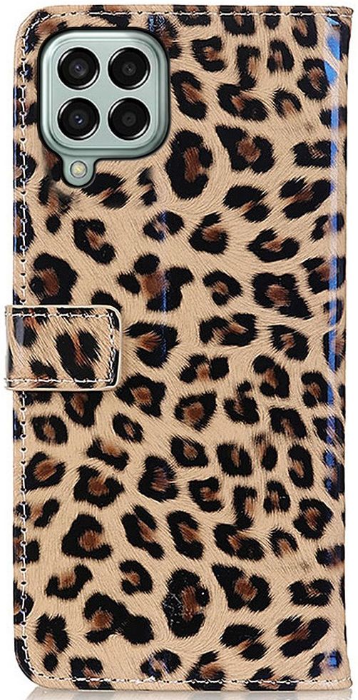 Samsung Galaxy M33 Hoesje Portemonnee Book Case met Luipaard Print afbeelding 8