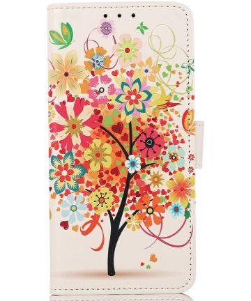 Samsung Galaxy M33 Hoesje Portemonnee Book Case met Tree Print Hoesjes
