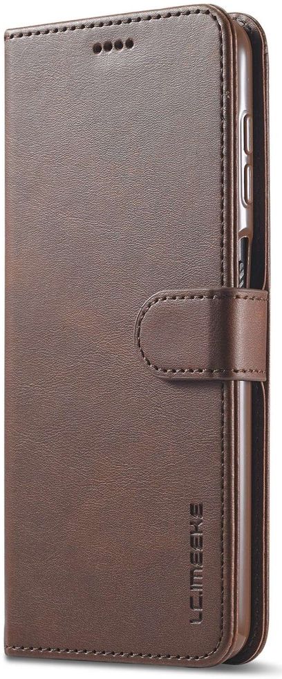 LC.IMEEKE Samsung Galaxy M33 Hoesje Portemonnee Book Case Bruin afbeelding 2