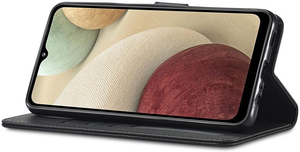 LC.IMEEKE Samsung Galaxy M33 Hoesje Portemonnee Book Case Zwart afbeelding 5
