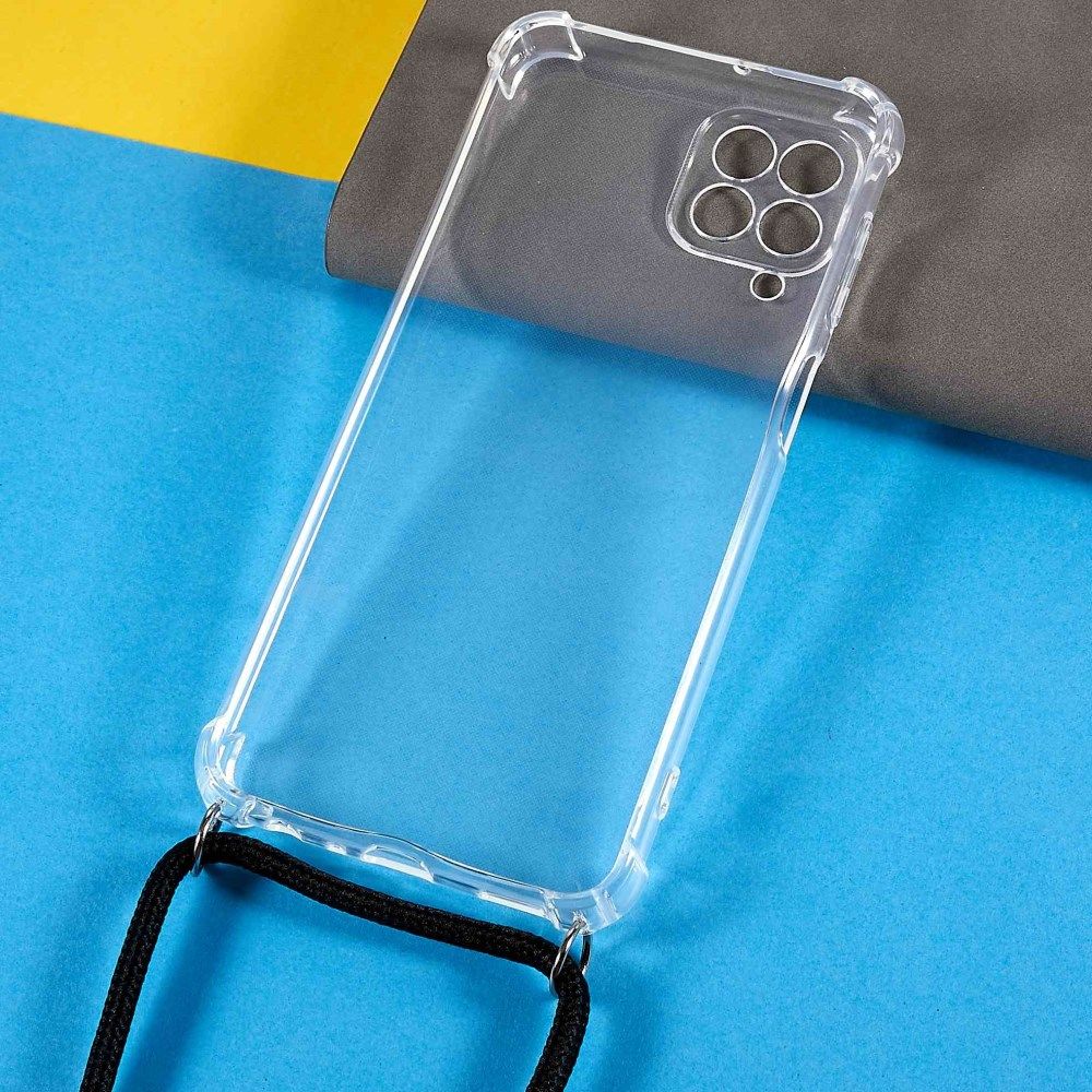 Samsung Galaxy M33 Hoesje met Koord Schokbestendig TPU Transparant afbeelding 9