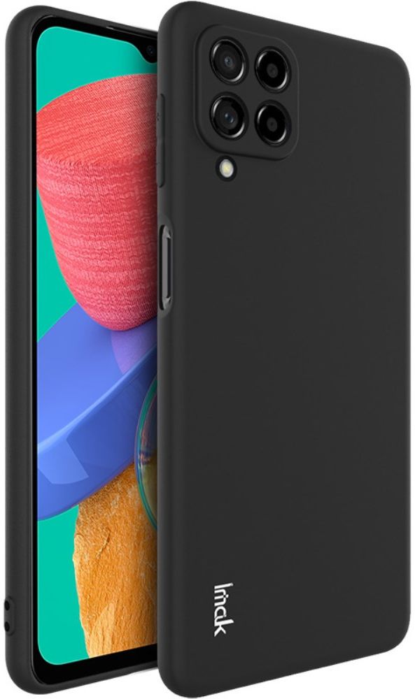 Imak UC-3 Samsung Galaxy M33 Hoesje Dun TPU Back Cover Zwart afbeelding 1