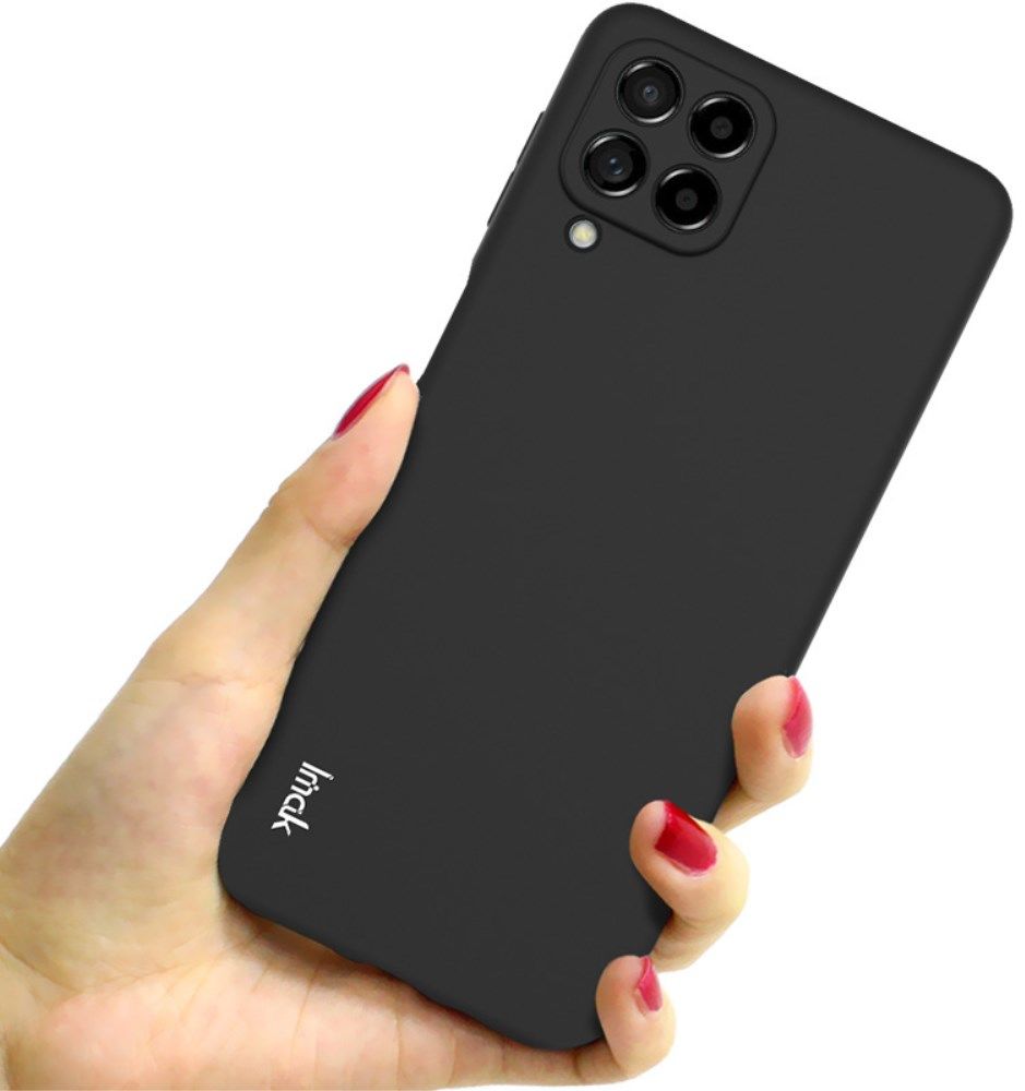Imak UC-3 Samsung Galaxy M33 Hoesje Dun TPU Back Cover Zwart afbeelding 3