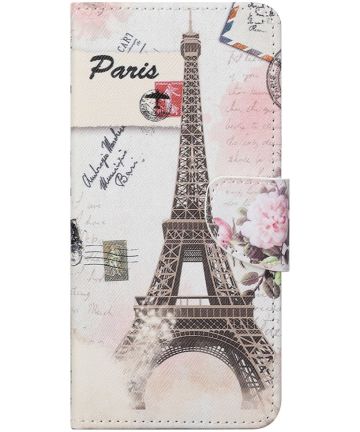 Xaomi Redmi 10C Hoesje Portemonnee Book Case Eiffeltoren Print Hoesjes