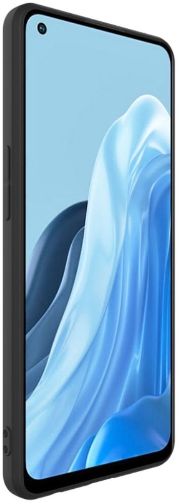 Imak UC-3 Oppo Reno 7 Hoesje Dun TPU Back Cover Zwart afbeelding 3