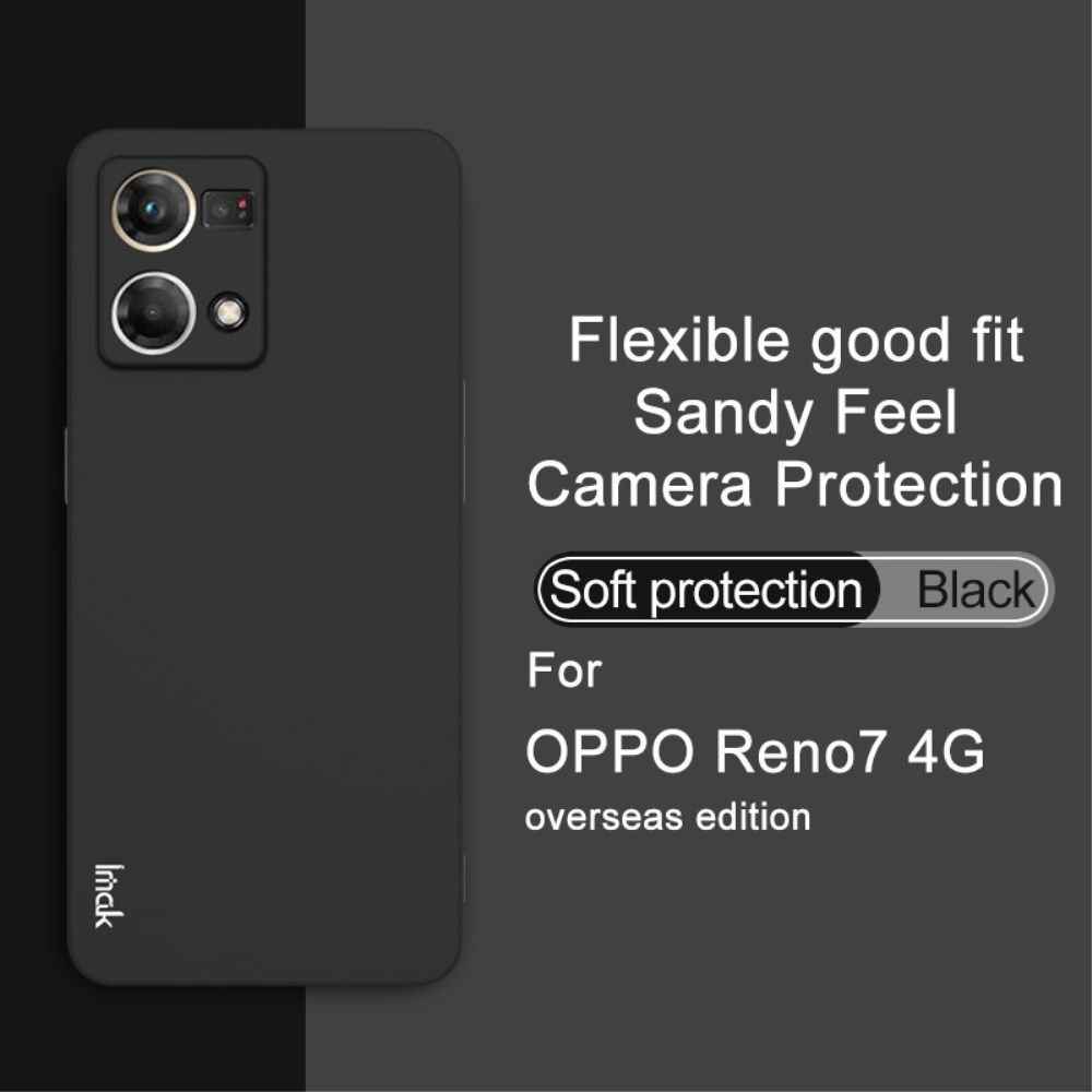 Imak UC-3 Oppo Reno 7 Hoesje Dun TPU Back Cover Zwart afbeelding 4