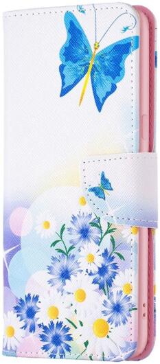 Oppo A57 / A57s / A77 Hoesje Portemonnee Book Case Vlinder Print afbeelding 1