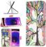 Oppo A57 / A57s / A77 Hoesje Portemonnee Book Case Tree Print afbeelding 5