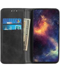 OnePlus Nord 2T Hoesje Wallet Book Case Kunstleer Zwart