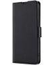 OnePlus Nord 2T Hoesje Portemonnee Book Case Kunstleer Zwart