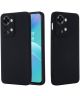 OnePlus Nord 2T Hoesje Siliconen Back Cover Zwart