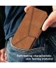 Samsung Galaxy A52 / A52S Hoesje Kunstleer Wallet Book Case Bruin