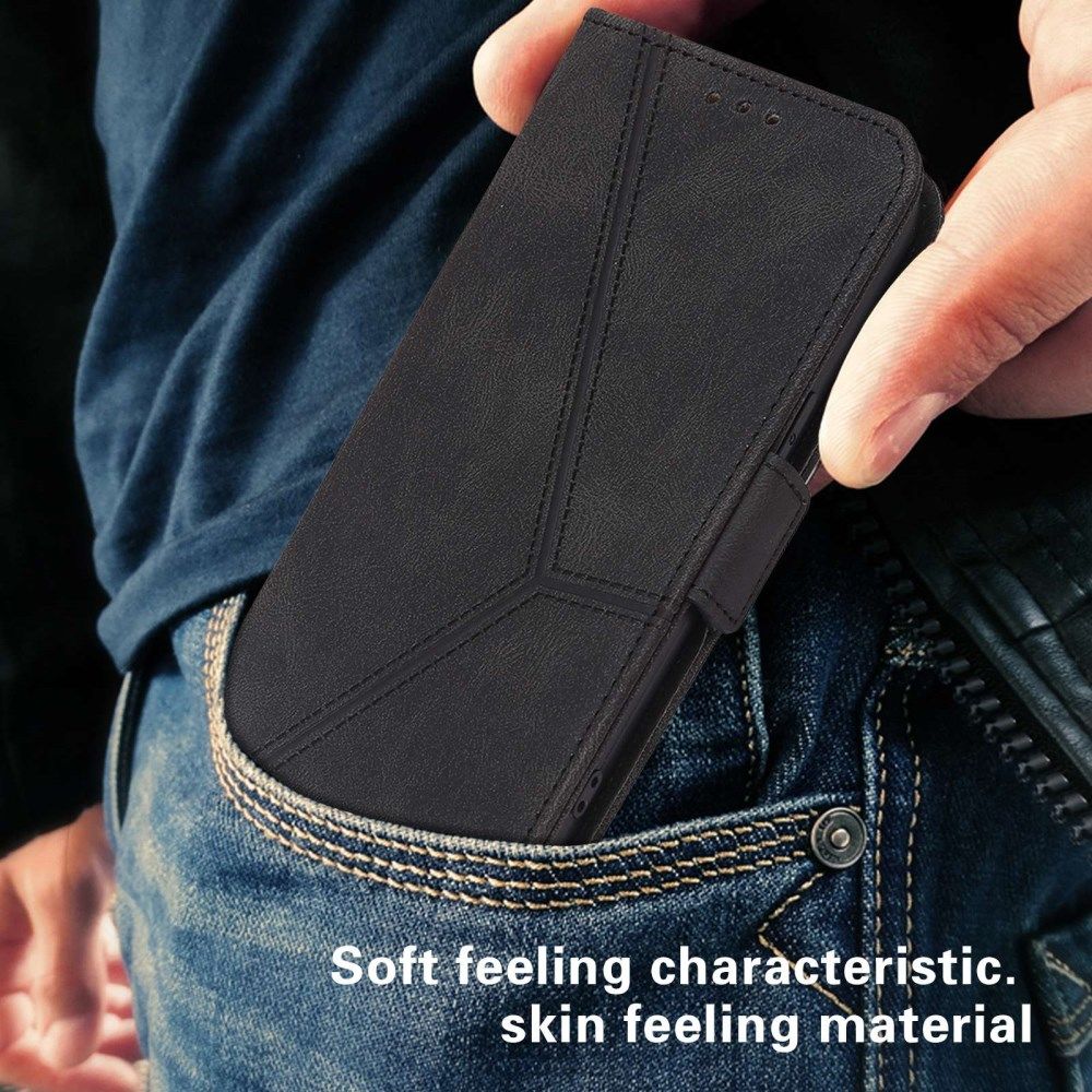 Samsung Galaxy A52 / A52S Hoesje Kunstleer Wallet Book Case Zwart afbeelding 5