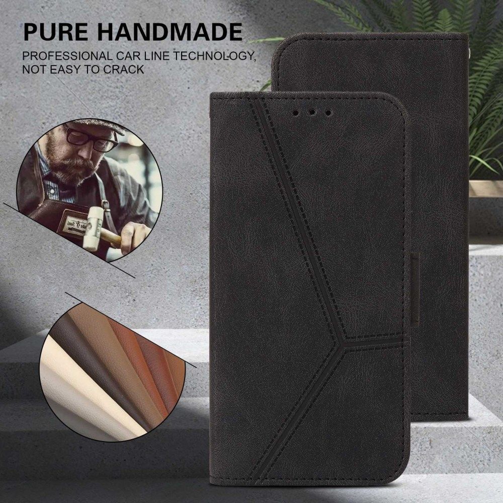 Samsung Galaxy A52 / A52S Hoesje Kunstleer Wallet Book Case Zwart afbeelding 6