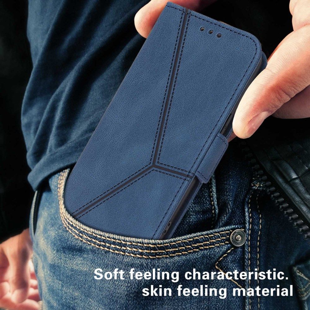 Samsung Galaxy A52 / A52S Hoesje Kunstleer Wallet Book Case Blauw afbeelding 5