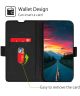 OnePlus 10T Hoesje Wallet Book Case Kunstleer Zwart
