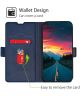 OnePlus 10T Hoesje Wallet Book Case Kunstleer Blauw