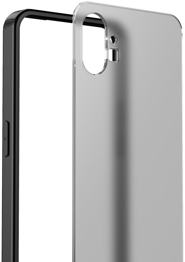 Nothing Phone (1) Hoesje Armor Back Cover Transparant afbeelding 3