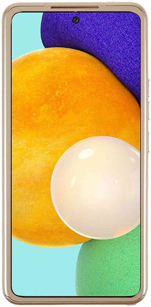 Samsung Galaxy A52 / A52S Hoesje Back Cover Goud + Tempered Glass afbeelding 5