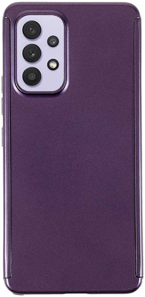 Samsung Galaxy A52 / A52S Hoesje Back Cover Paars + Tempered Glass afbeelding 1