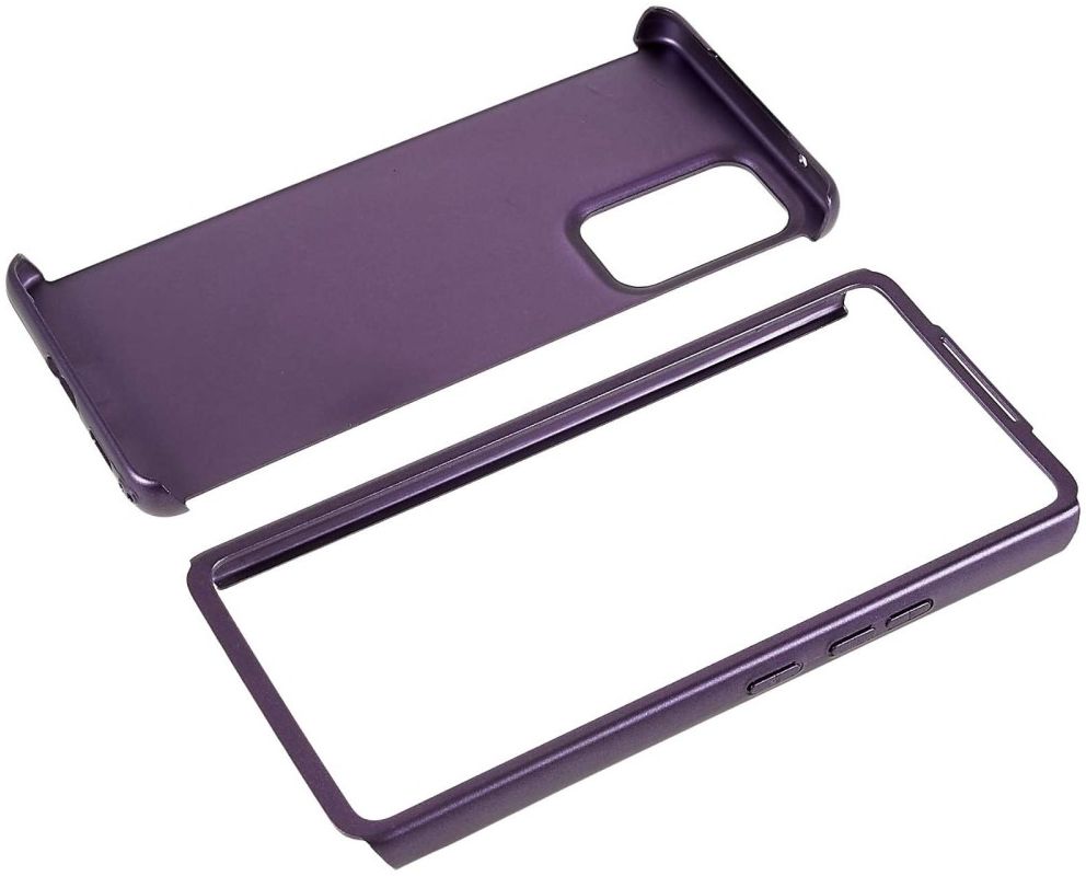 Samsung Galaxy A52 / A52S Hoesje Back Cover Paars + Tempered Glass afbeelding 3