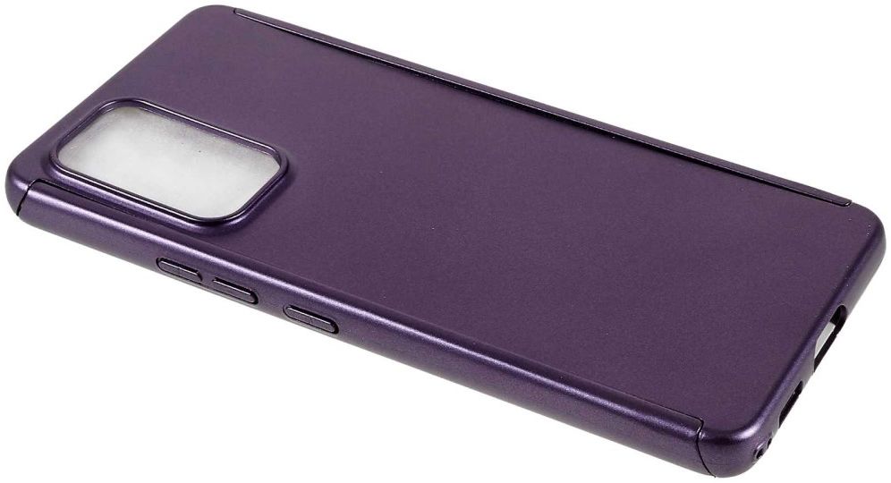 Samsung Galaxy A52 / A52S Hoesje Back Cover Paars + Tempered Glass afbeelding 6