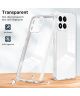 Honor X8 Hoesje Schokbestendig Back Cover Transparant Wit
