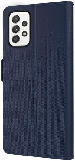 Samsung Galaxy A52 / A52S Hoesje met Kaarthouder en Spiegel Blauw afbeelding 9