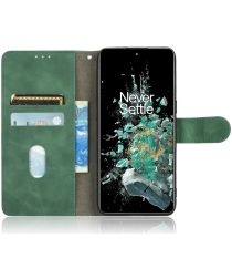 OnePlus 10T Hoesje Portemonnee Book Case Groen