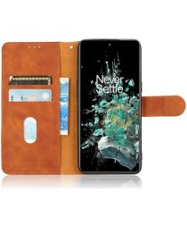 OnePlus 10T Hoesje Portemonnee Book Case Bruin