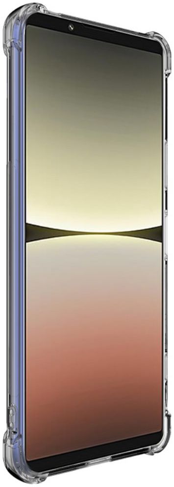 Imak Sony Xperia 5 IV Hoesje Schokbestendig TPU Transparant Zwart afbeelding 2
