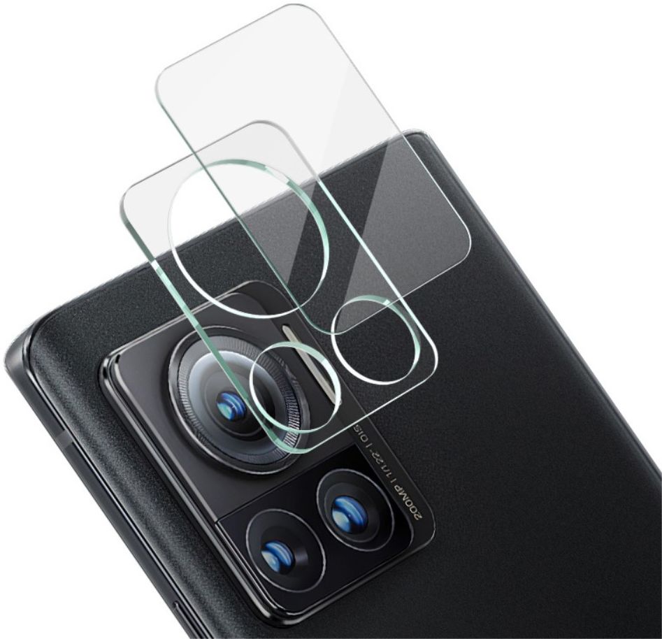 Imak Motorola Edge 30 Ultra Camera Lens Protector + Lens Cap Clear afbeelding 1
