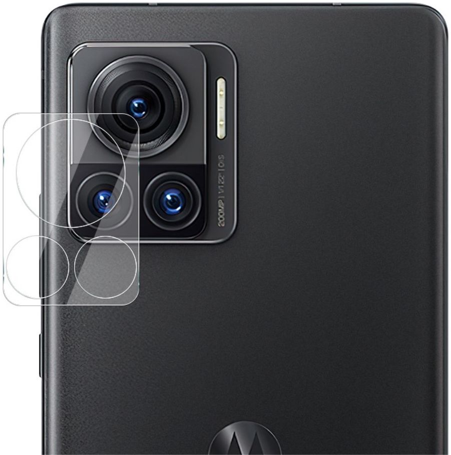 Imak Motorola Edge 30 Ultra Camera Lens Protector + Lens Cap Clear afbeelding 3