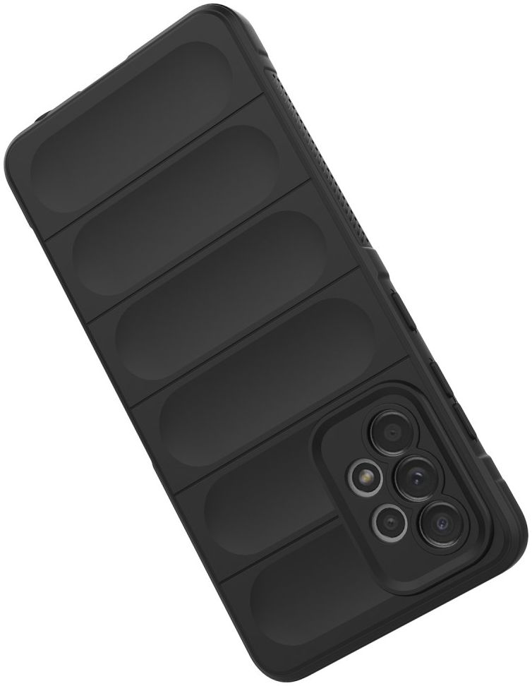 Samsung Galaxy A52 / A52S Hoesje Flexibel TPU Back Cover Grijs afbeelding 3