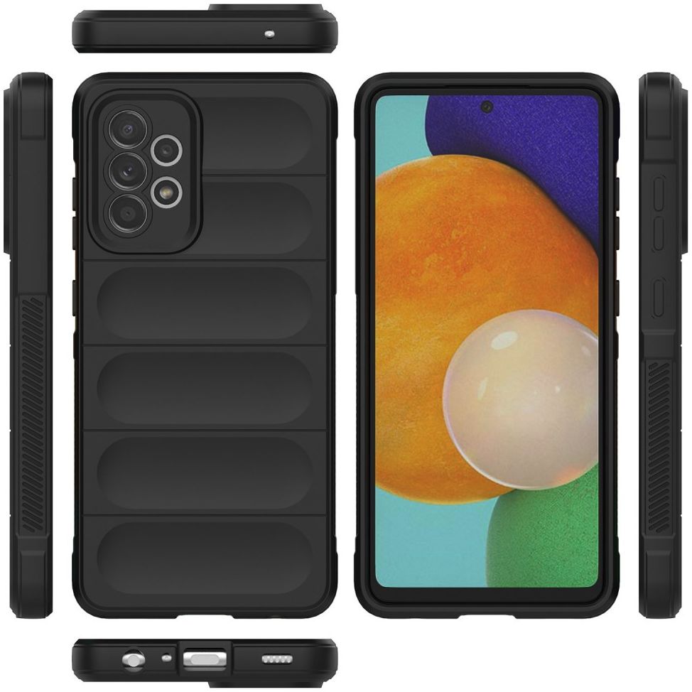 Samsung Galaxy A52 / A52S Hoesje Flexibel TPU Back Cover Grijs afbeelding 6