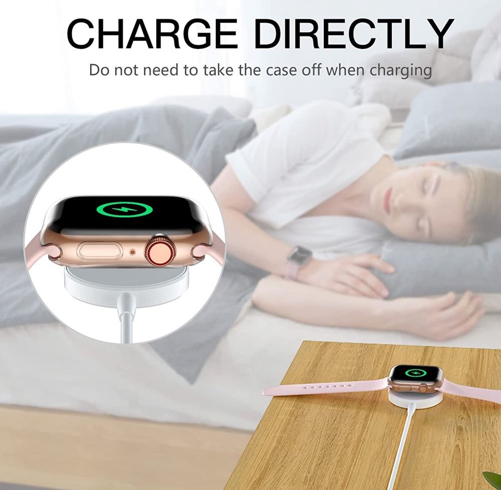 Apple Watch Ultra / Ultra 2 Hoesje - Full Protect - TPU - Transparant afbeelding 4