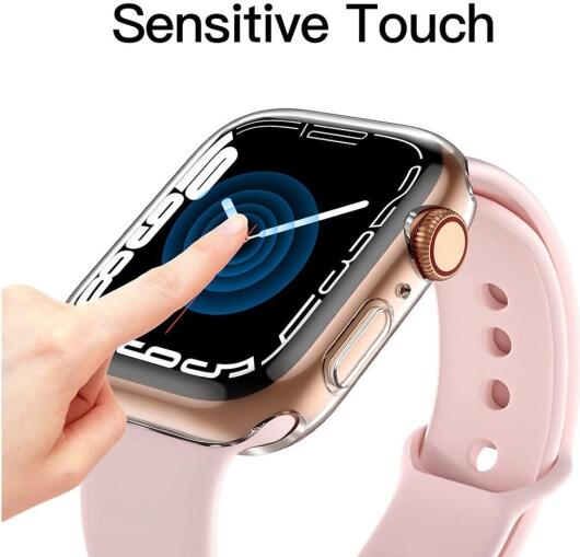 Apple Watch Ultra / Ultra 2 Hoesje - Full Protect - TPU - Transparant afbeelding 2