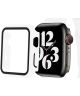 Apple Watch Ultra/Ultra 2 Hoesje - Bumper Case met Tempered Glass - Wit