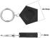 Draadloze Oplader Samsung Galaxy Watch 5 Serie met Sleutelhanger Zwart afbeelding 6