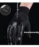 Winter Handschoenen Touchscreen Winddicht en Waterproof Zwart - Maat L